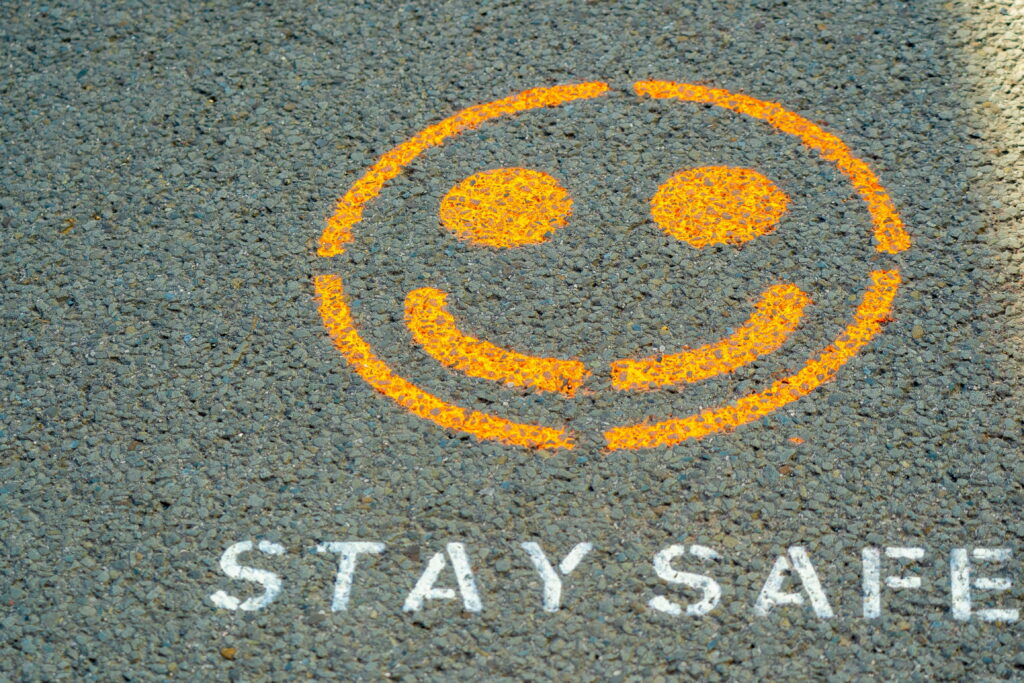 smiley stay safe